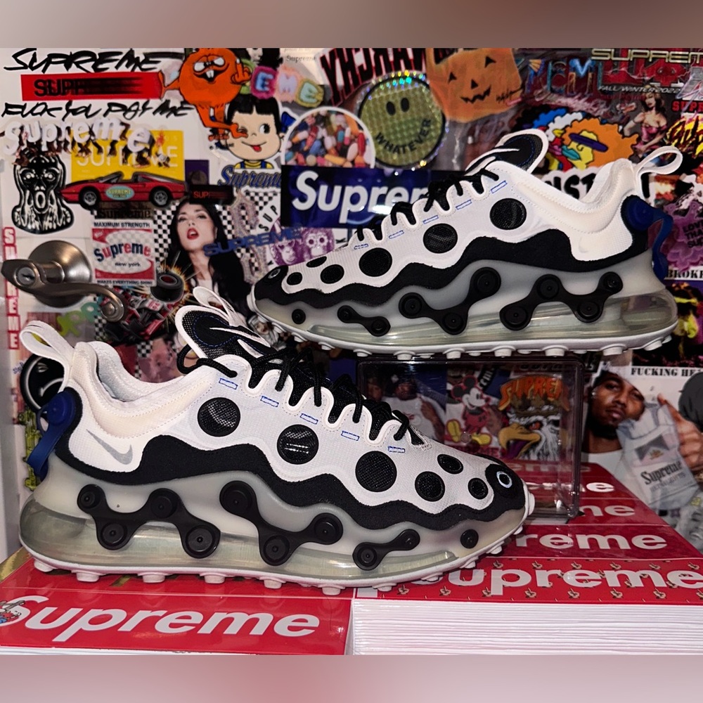 2019 Nike Air Max 720 ISPA Size 9 White Black CD2182 100 Kanye yeezy